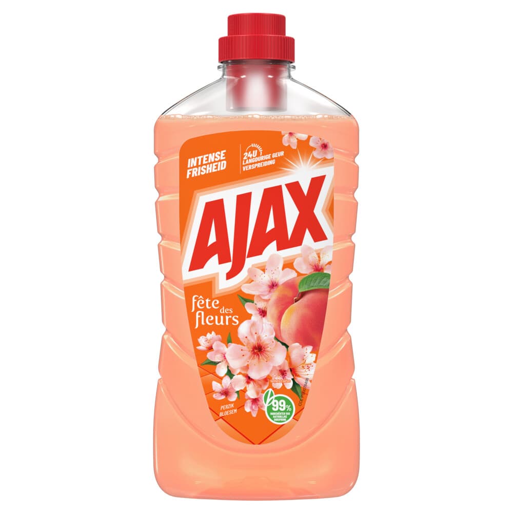 Ajax Allesreiniger Fête Des Fleurs Peach 1 liter