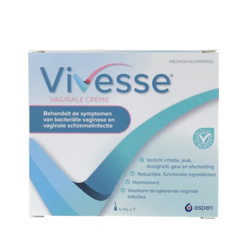 Vivesse Vaginale Crème 7 stuks