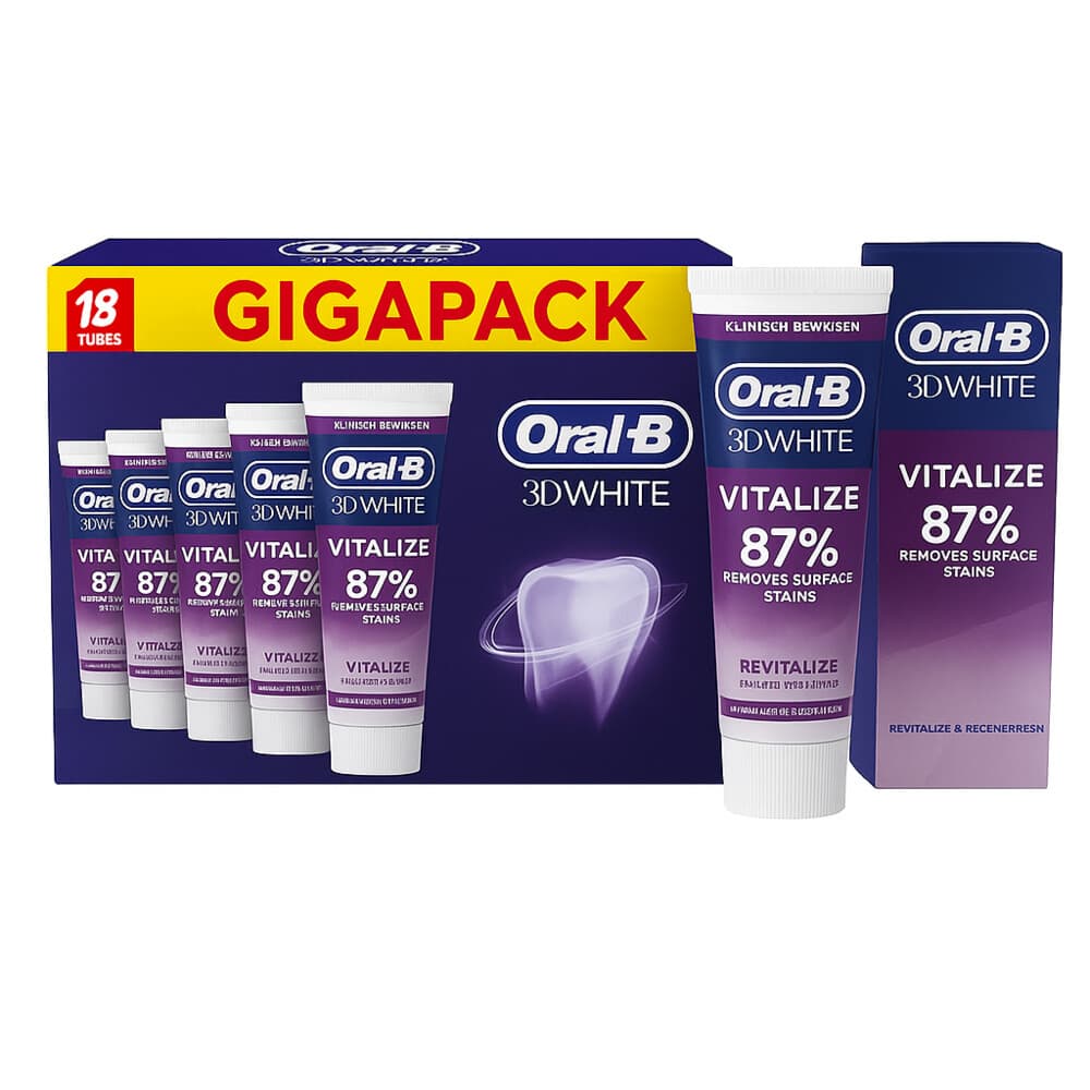 Oral-B Tandpasta 3D White Arctic Fresh 18 x 75 ml