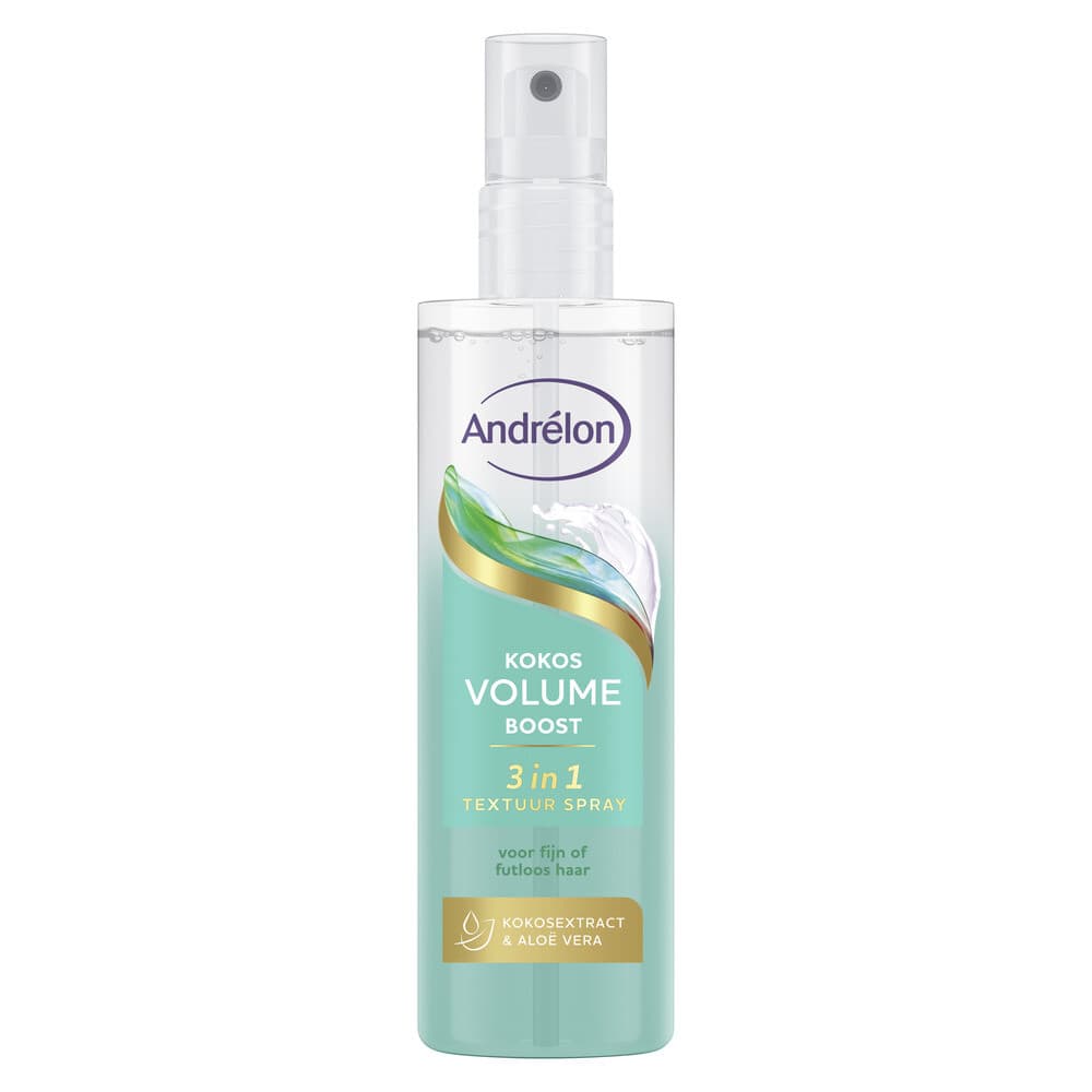 2+1 gratis: Andrélon 3-in-1 Textuur Spray Kokos Volume Boost 150 ml