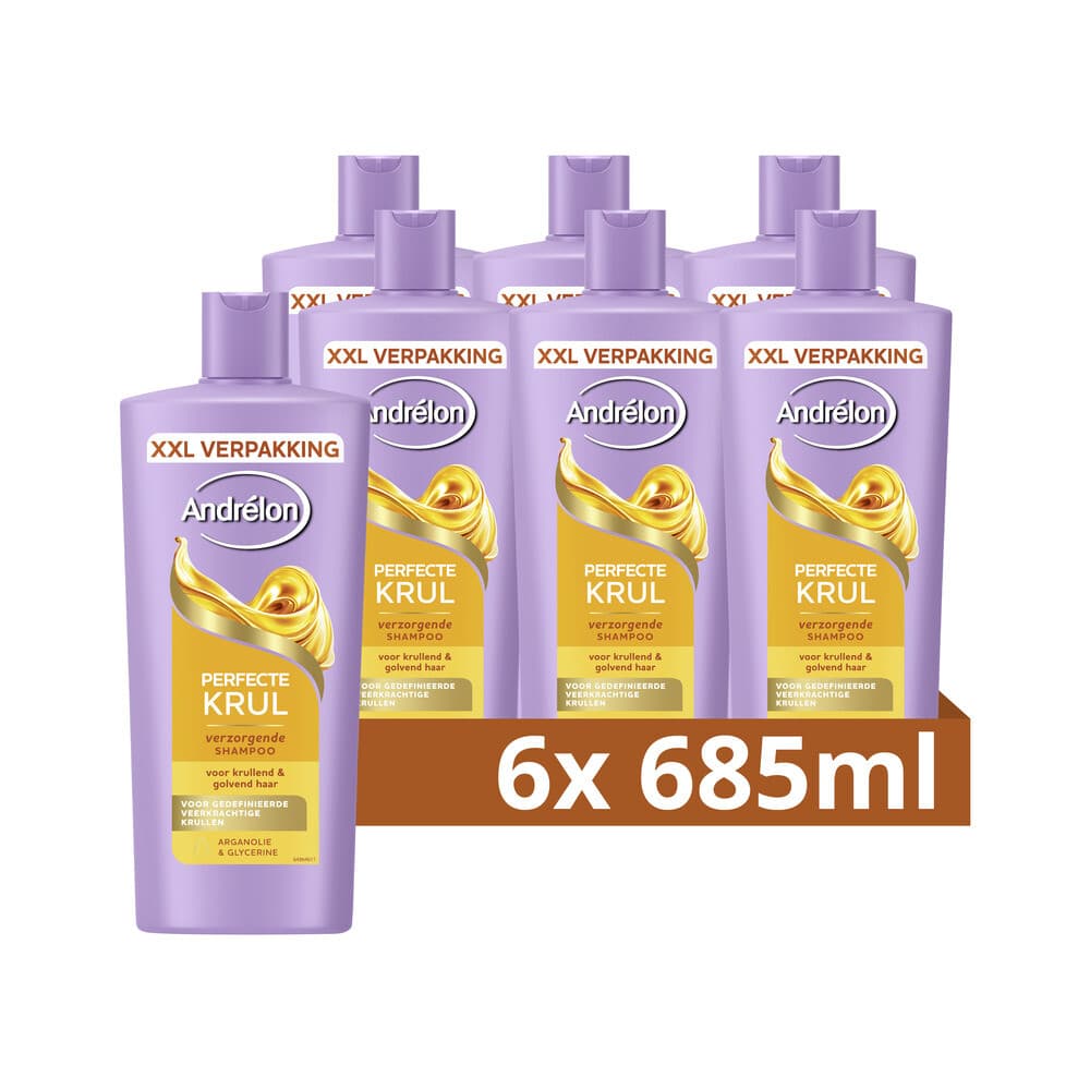 6x Andrélon Shampoo Perfecte Krul 685 ml