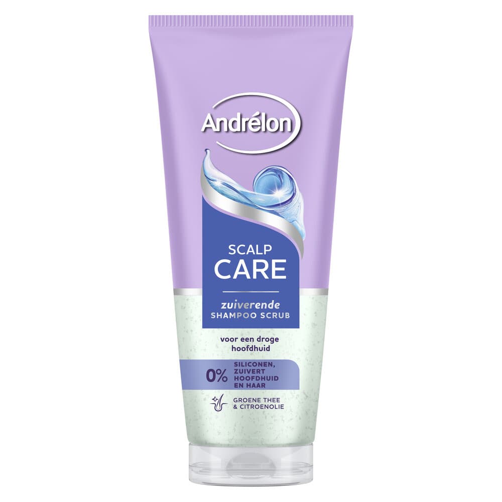 2+1 gratis: Andrélon Shampoo Scrub Anti Roos 200 ml