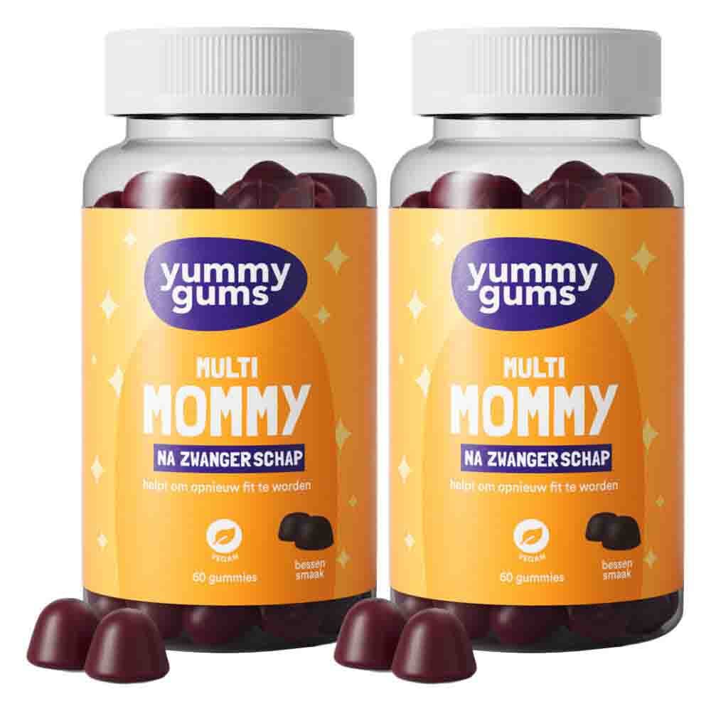 Gratis Verzending: 2x Yummygums Multi Mama Na Zwangerschap 60 stuks