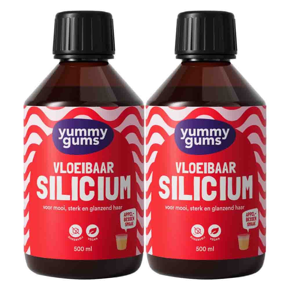 Gratis Verzending: 2x Yummygums Silicium Vloeibaar 500 ml