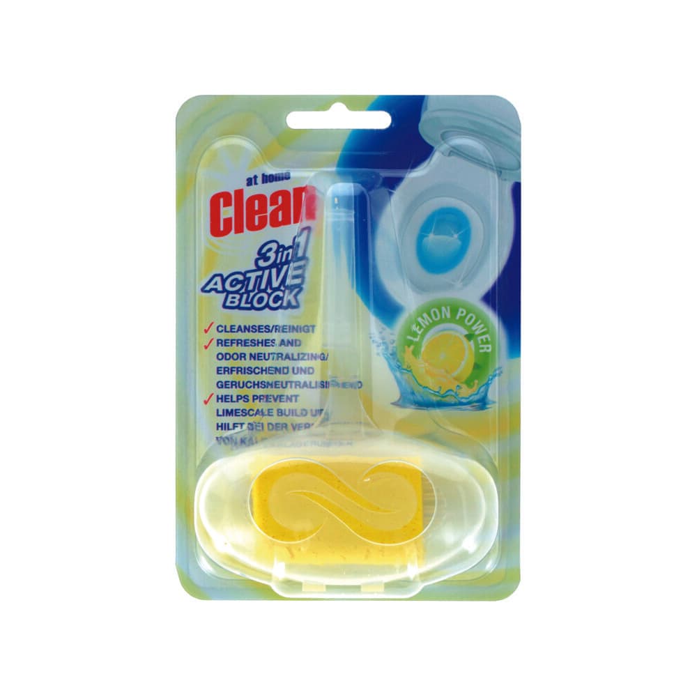 6x At Home Toiletblok Lemon 40 gr