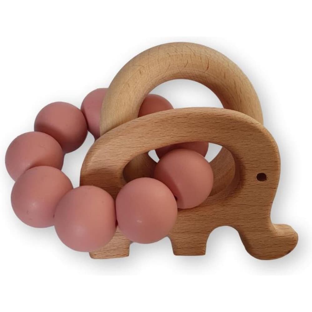 Chewies&more Bijtring&Rammelaar Blush