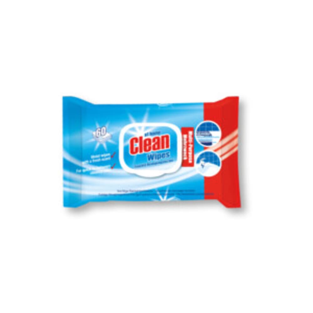 12x At Home Multi Purpose Reinigingsdoekjes 55 stuks