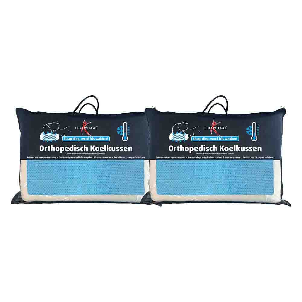 2x Lucovitaal Koelkussen Orthopedisch