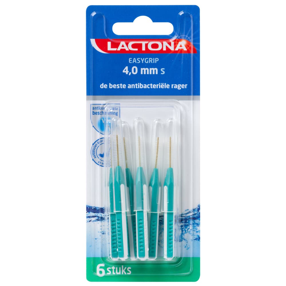 Lactona EasyGrip Ragers S Groen 4.0 mm 6 stuks