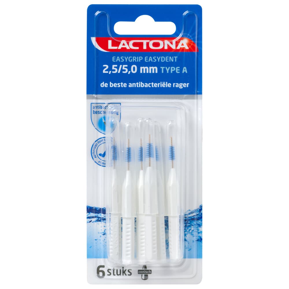 Lactona EasyGrip Ragers A Wit 2.5-5 mm 6 stuks