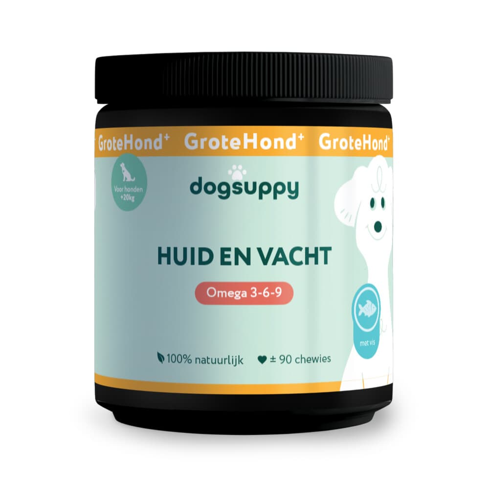 DogSuppy Grote Hond Huid&Vacht 90 stuks