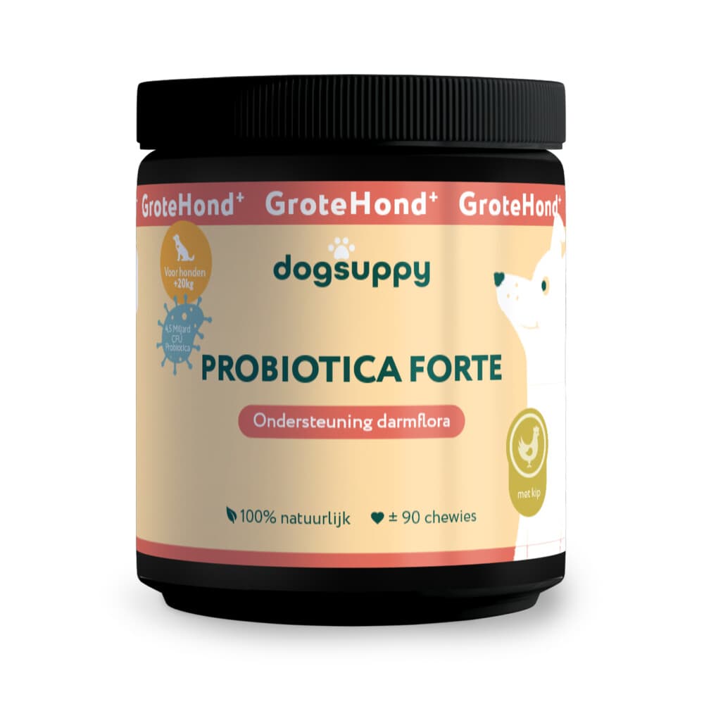 DogSuppy Grote Hond Probiotica Kip 90 stuks
