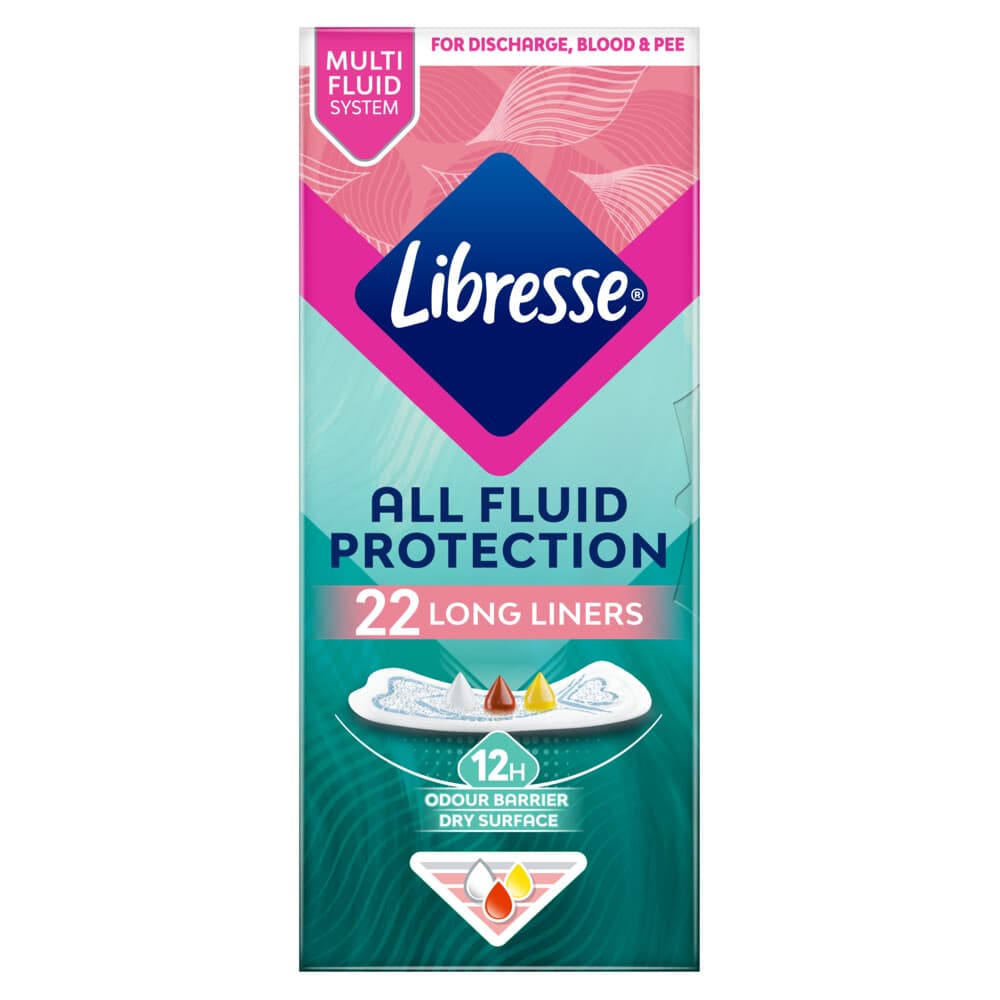 10x Libresse Inlegkruisjes Extra Protection Long 22 stuks