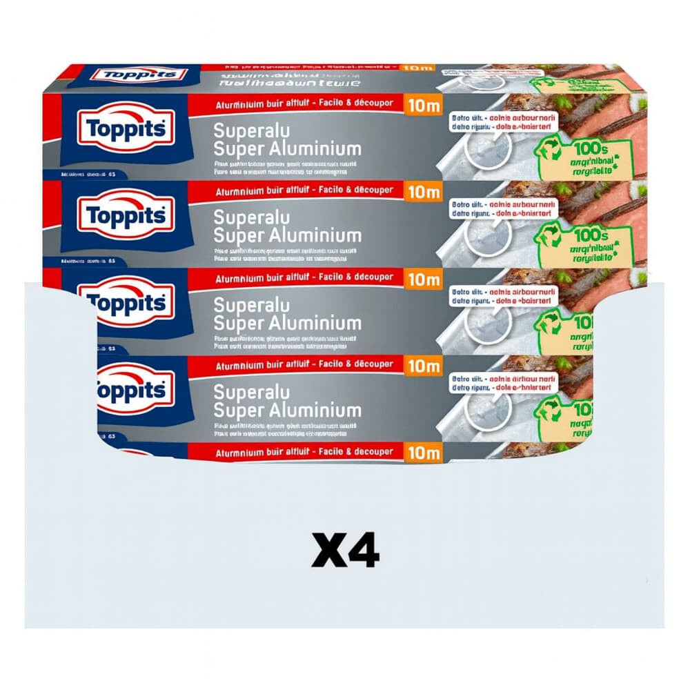 Toppits Super Aluminiumfolie 4-pack 40 meter