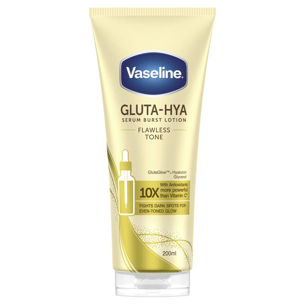 2+1 gratis: Vaseline Gluta-Hya Serum Flawless Glow 200 ml