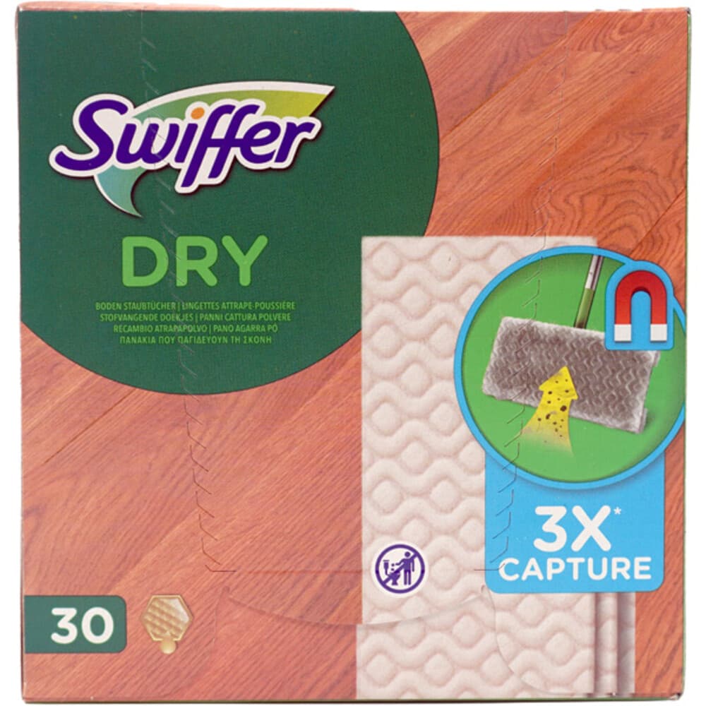 Swiffer Vloerreiniger Droge Vloerdoekjes Navulling 30 stuks