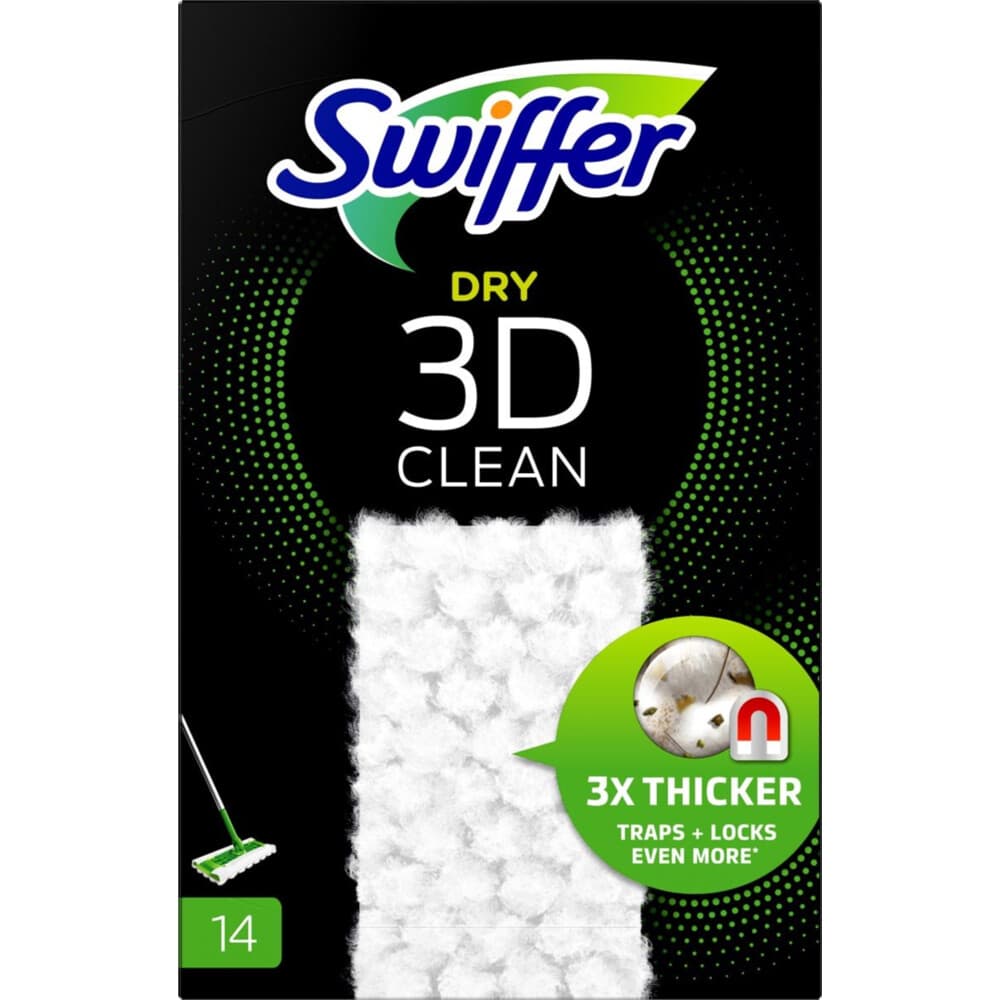 Swiffer Vloerreiniger Droge 3D Vloerdoekjes 14 stuks
