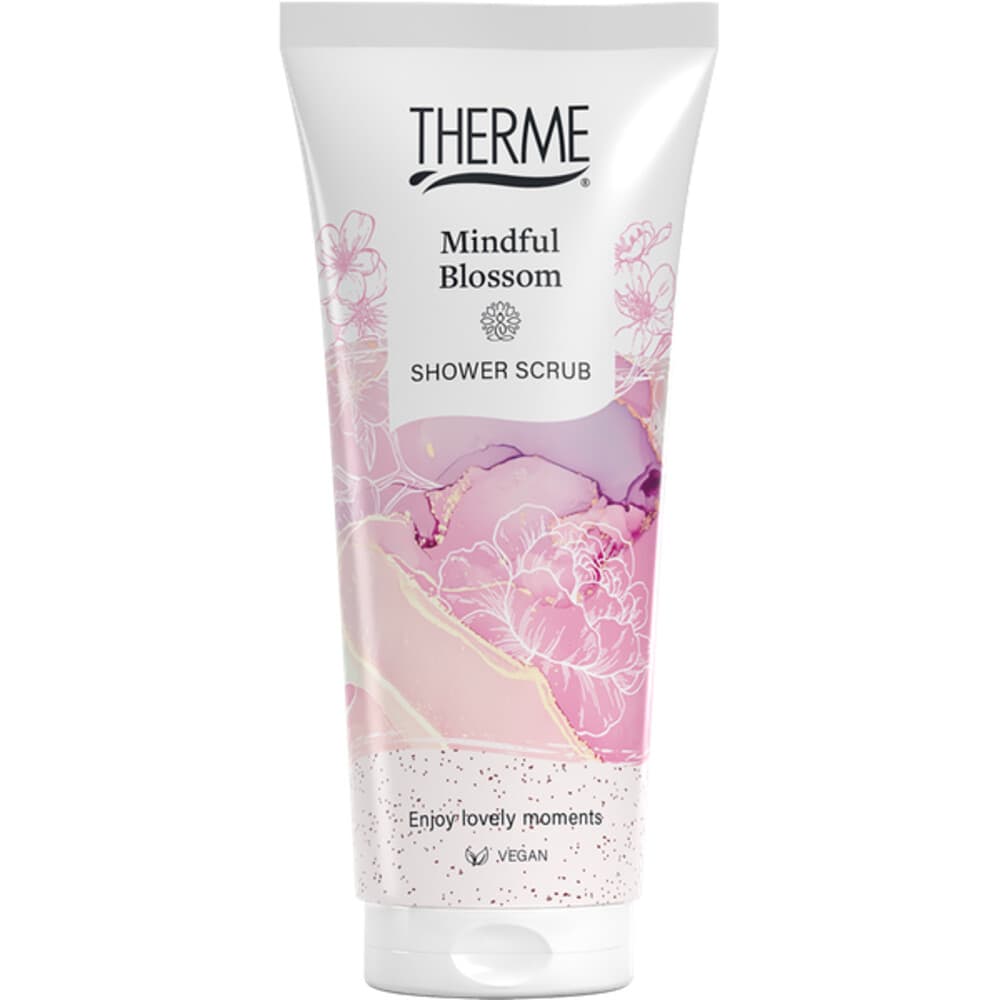 6x Therme Shower Scrub Mindful Blossom 200 ml