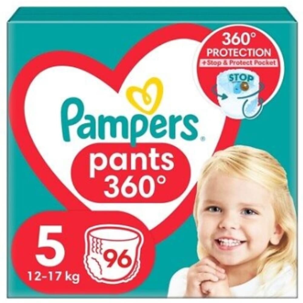 Pampers Luierbroekjes Maat 5 (12-17 kg) 96 stuks