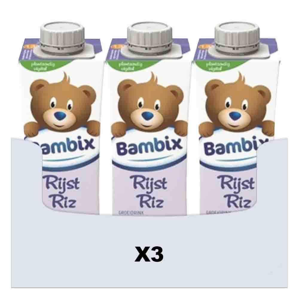 3x Bambix Rijst Riz (1-3 Jaar) 750 ml