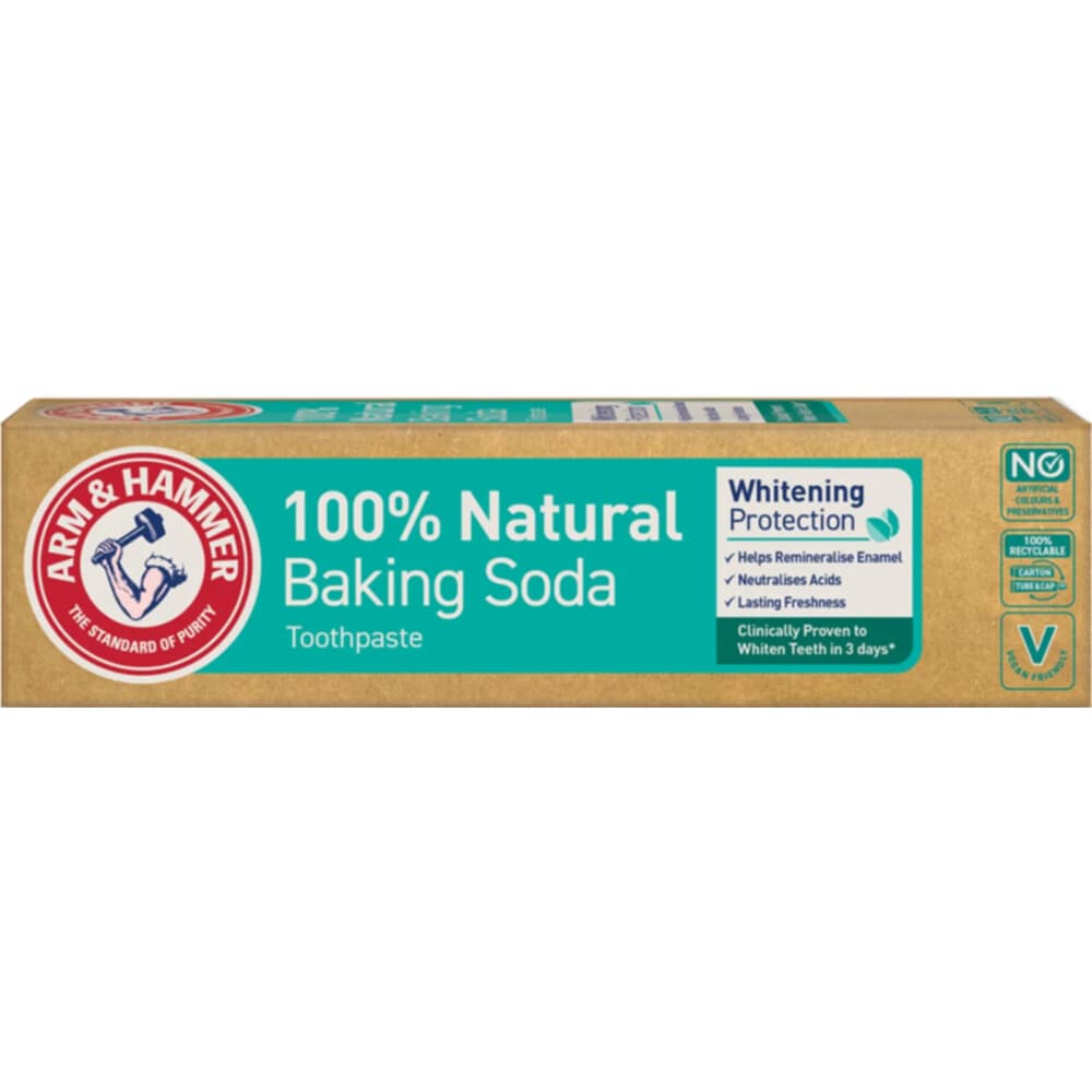 Arm&Hammer Tandpasta 100% Natural White Protect 75 ml