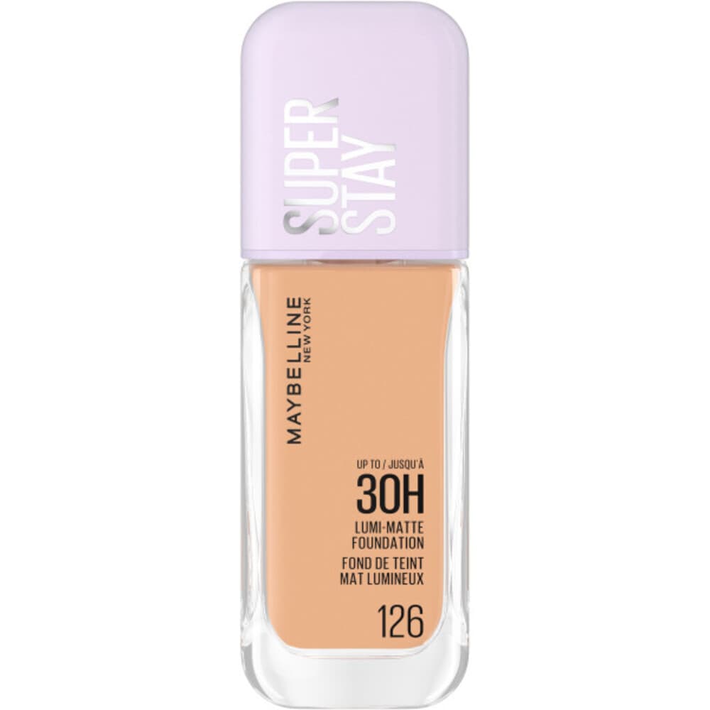 1+1 gratis: Maybelline Superstay Lumi Matte Foundation 126 35 ml