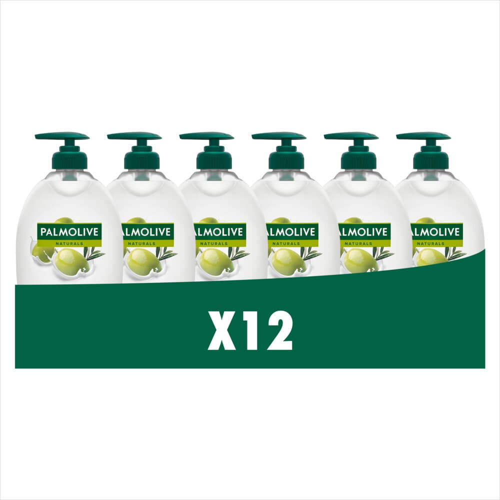 12x Palmolive Handzeep Naturals Olive Milk 500 ml