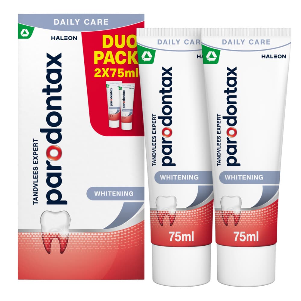 Parodontax Tandpasta bij Bloedend Tandvlees Whitening 2 x 75 ml
