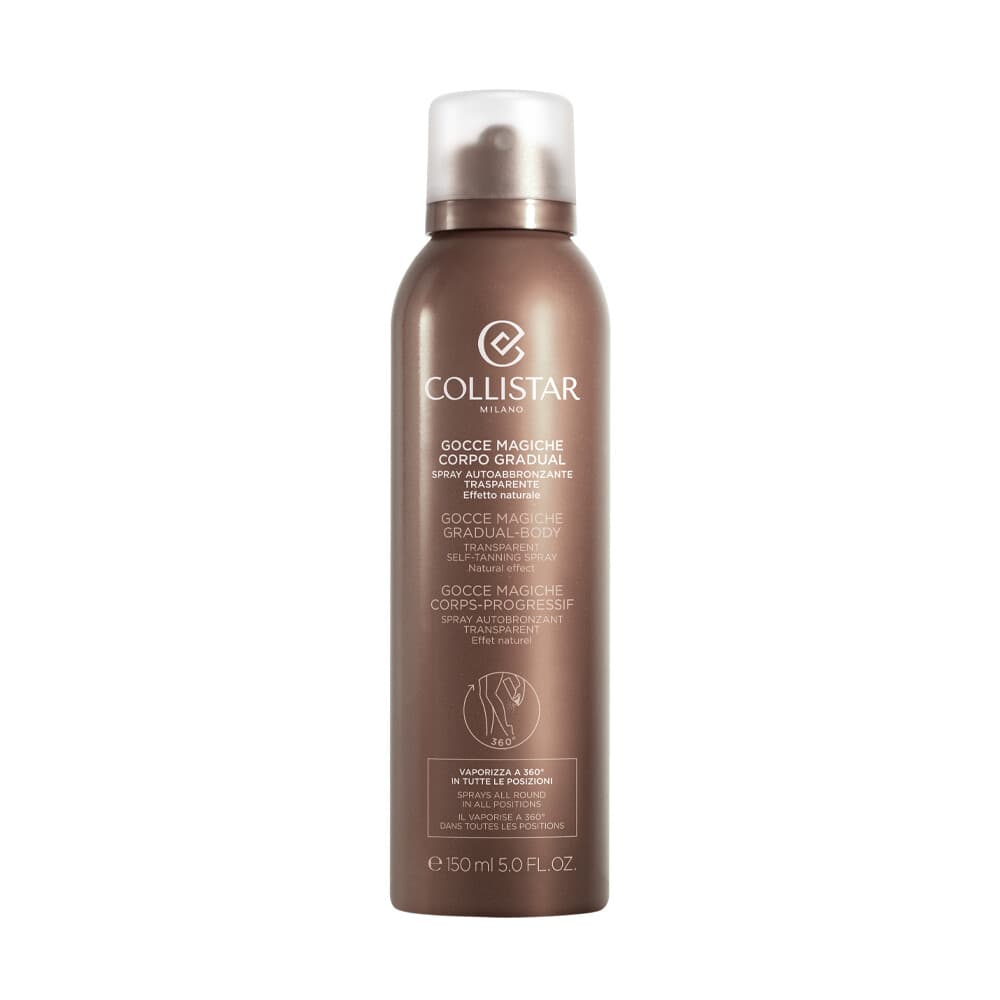2e halve prijs: Collistar Gradual Body Transparent Self-Tanning Spray Magic Drops 150 ml