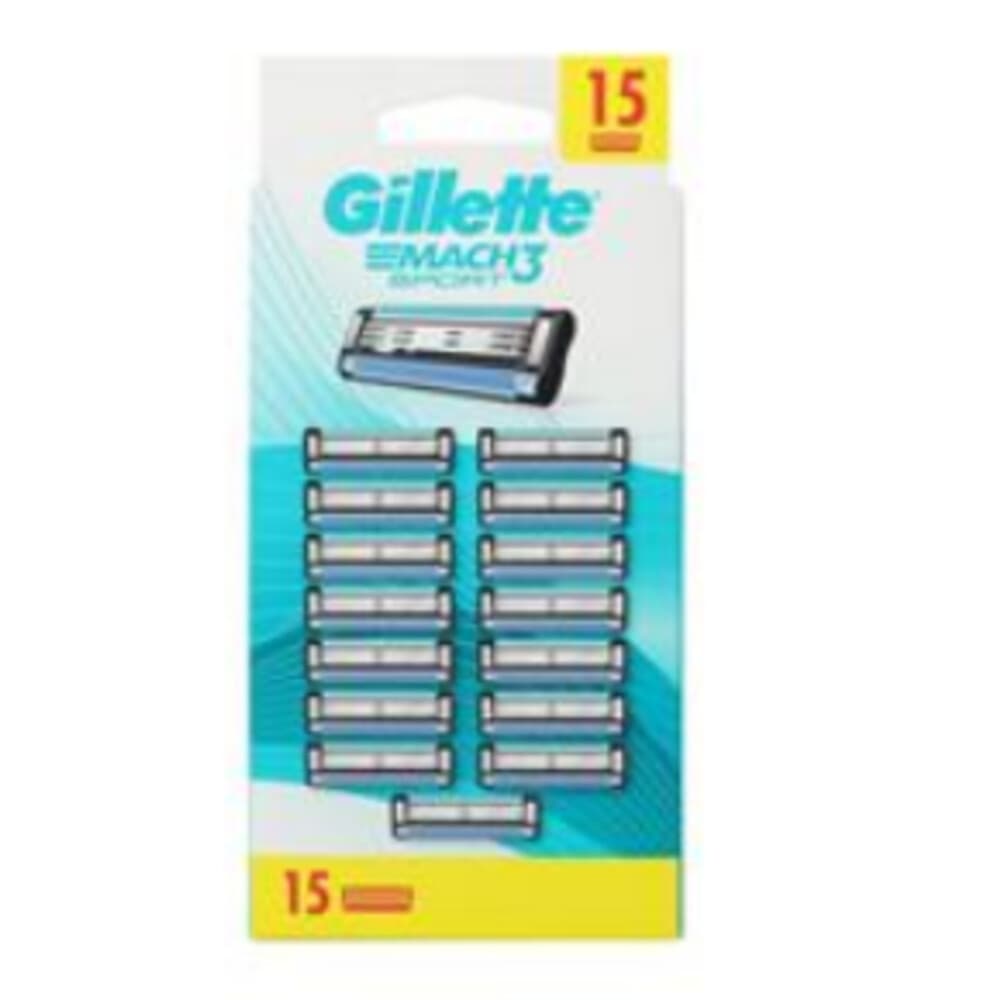 Gillette Mach 3 Sport 15 stuks