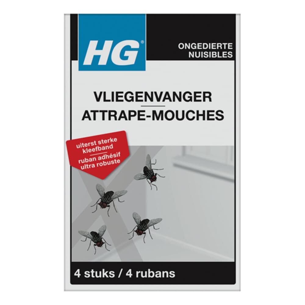 HG X Vliegenvanger 4 stuks