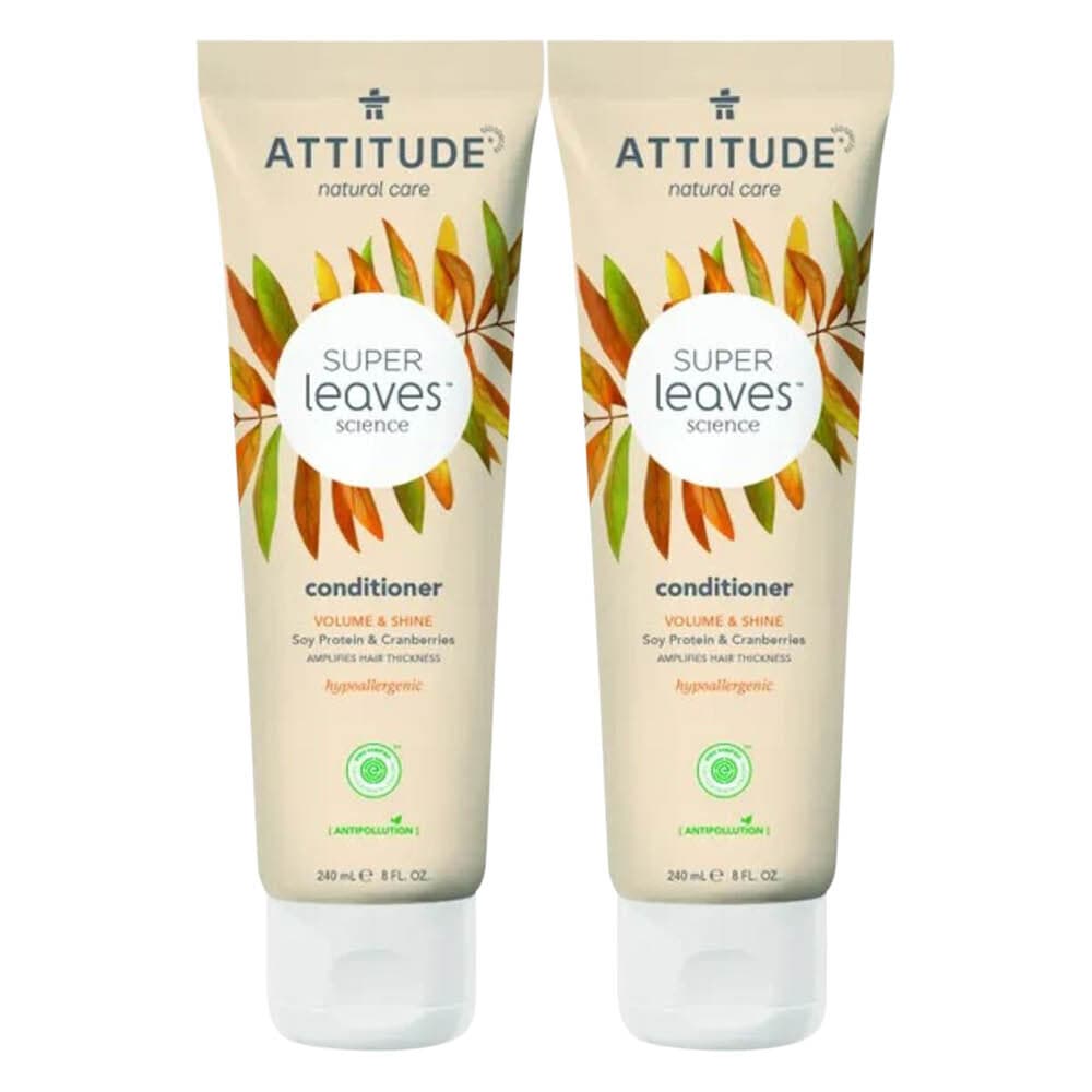 2x Attitude Conditioner Volume Shine Soy Protein&Cranberries 240 ml
