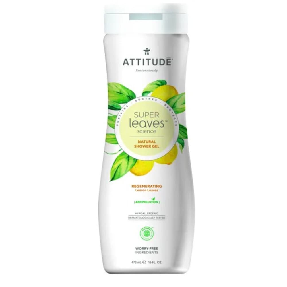 Attitude Douchegel Regenerating Lemon Leaves 473 ml