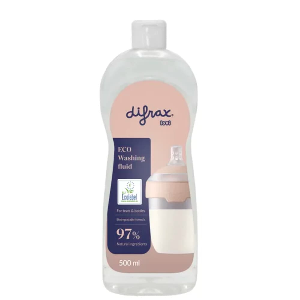 Difrax Natuurlijke Afwasmiddel Vloeibaar Baby 500 ml