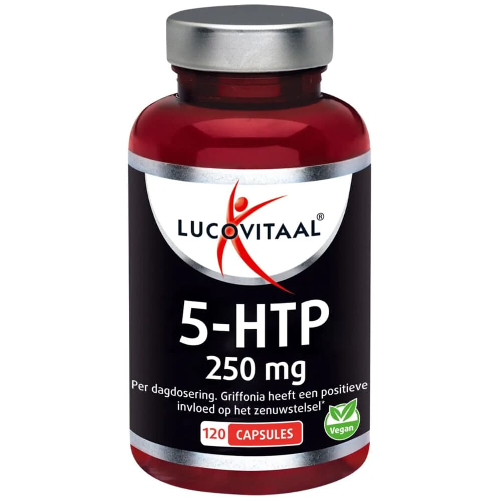 2+2 gratis: Lucovitaal 5-HTP 250 mg 120 capsules