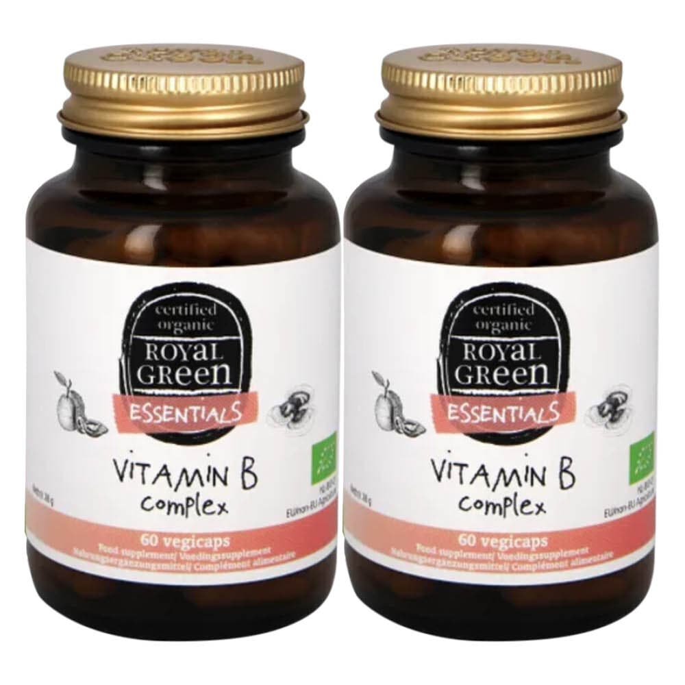 2x Royal Green Vitamine B Complex Bio 60 capsules