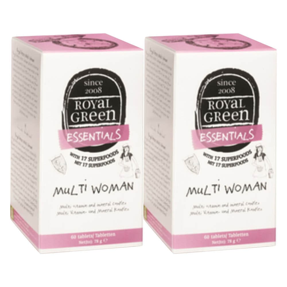 2x Royal Green Multi Woman 60 tabletten