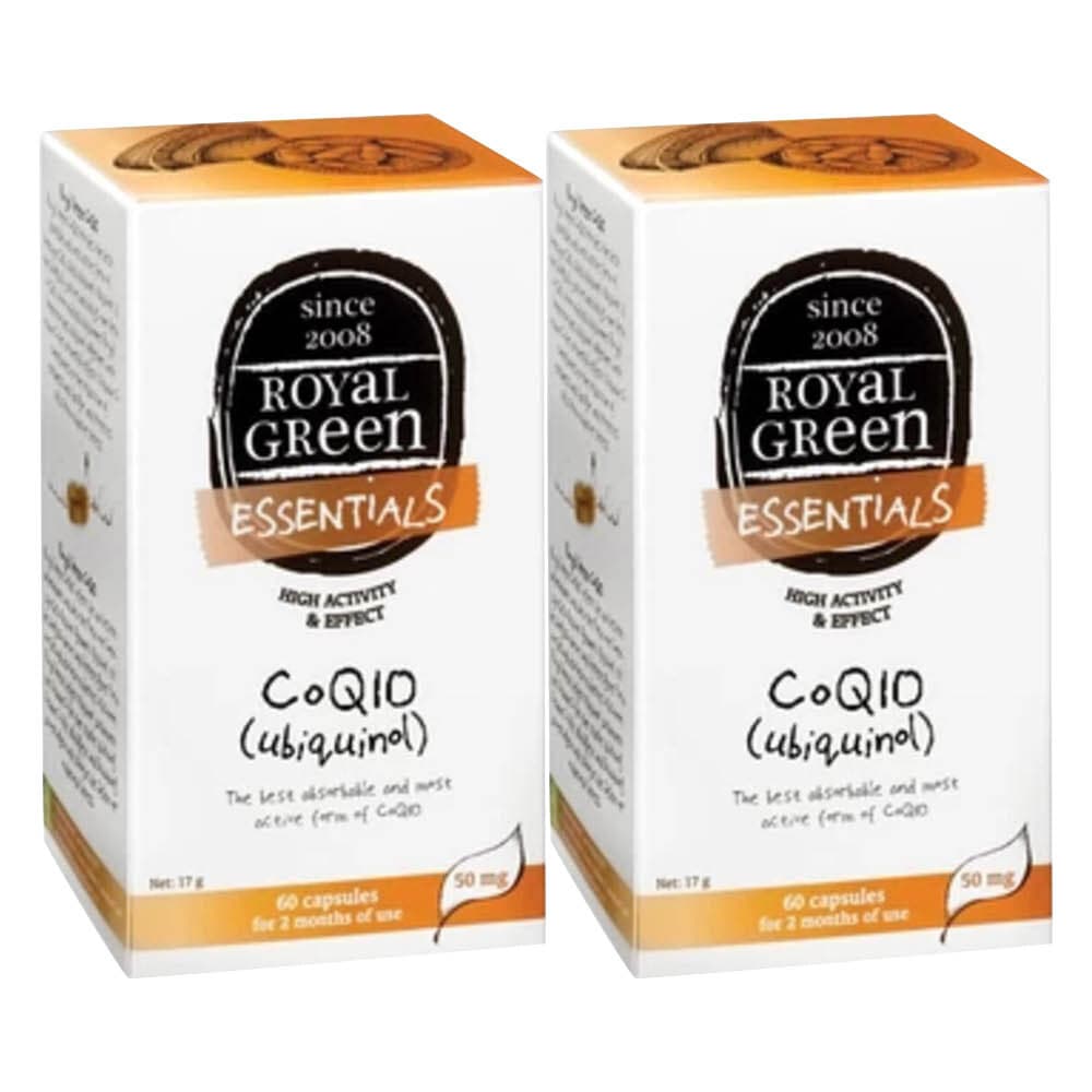 2x Royal Green CoQ10 60 capsules