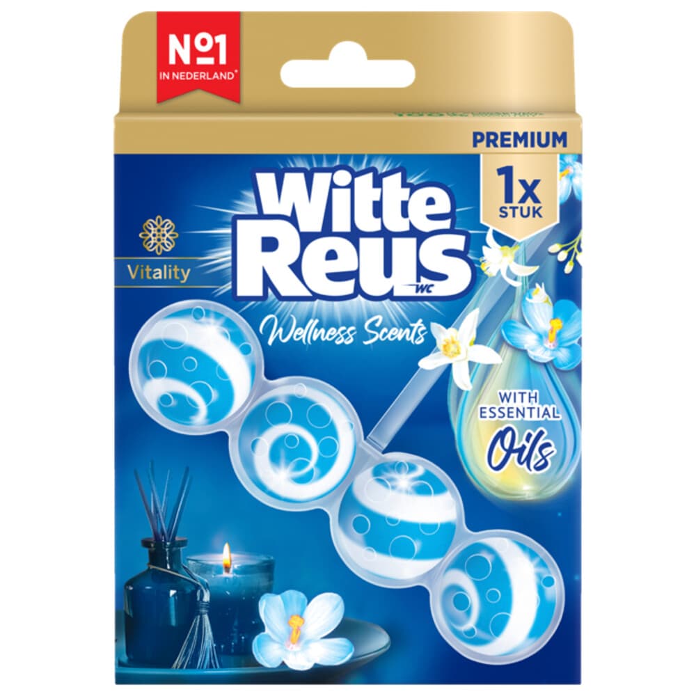 Witte Reus Toiletblok Wellness Scents Vitality