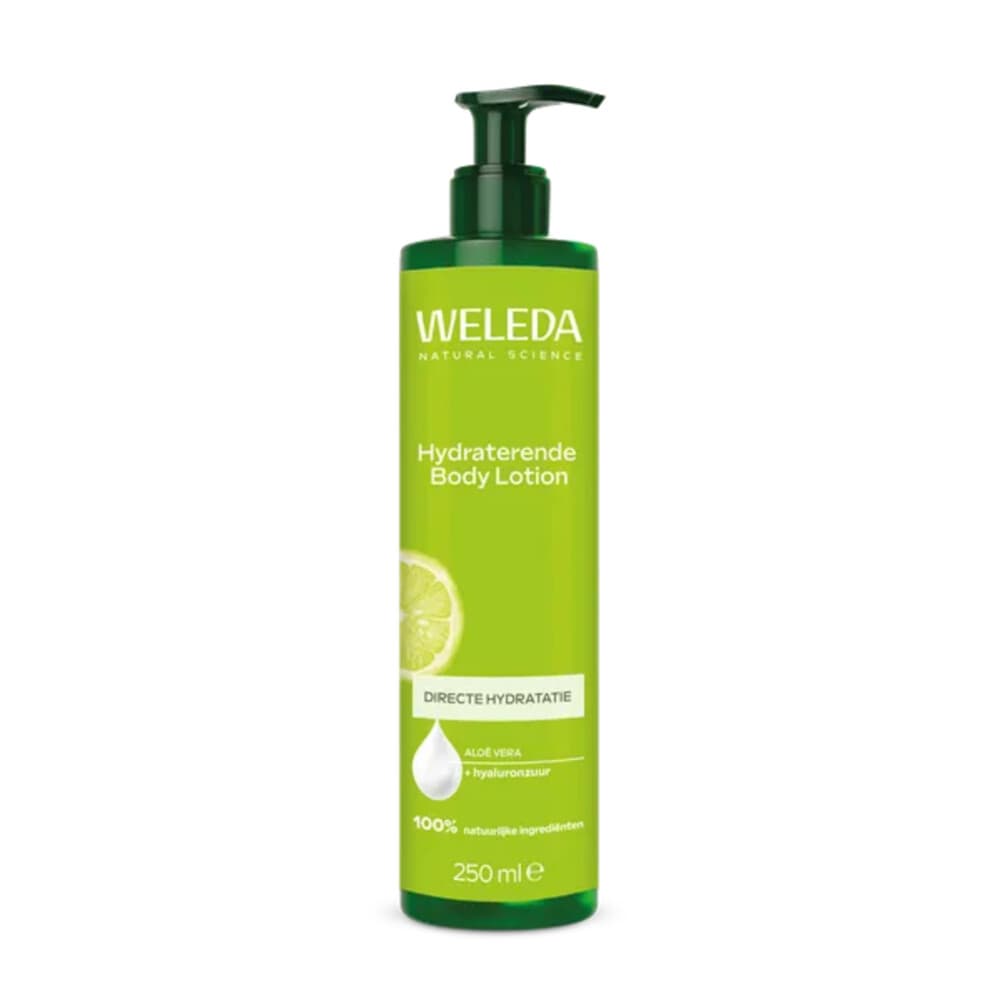 2e halve prijs: WELEDA Bodylotion Citrus Hydraterend Aloe Vera&Hyaluronzuur 250 ml