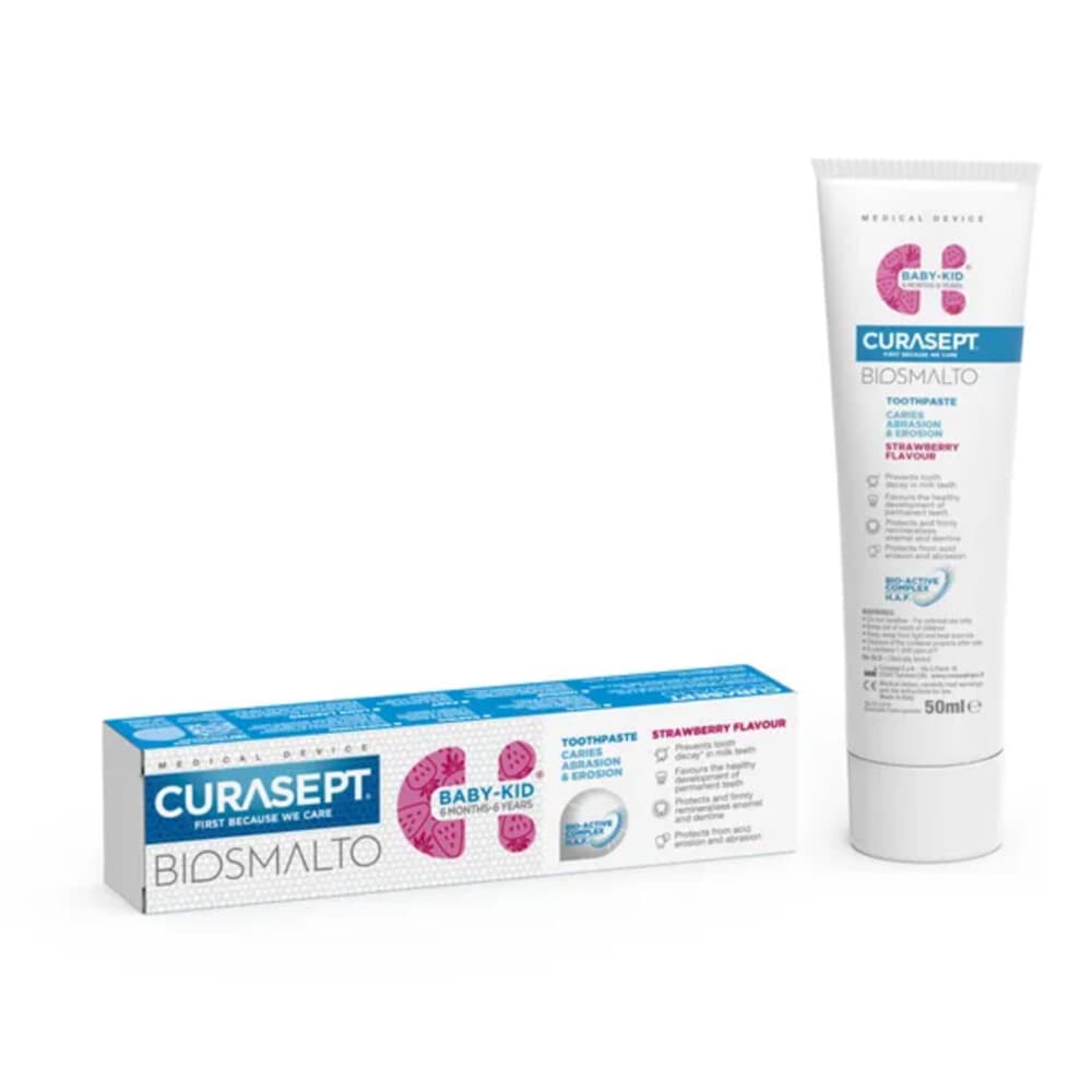 Curasept Tandpasta Biosmalto Baby 6+mnd 75 ml