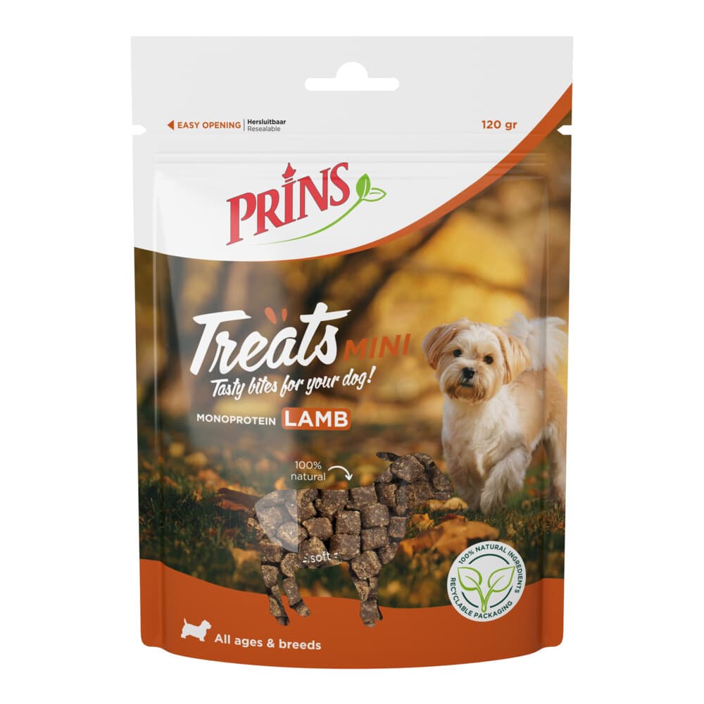 Prins Hondensnack Treats Lamb 120 gr