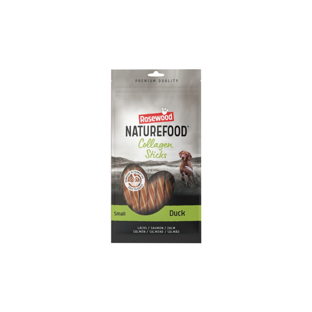 Rosewood Naturefood Hondensnack Collageen Sticks Duck S 100 gr