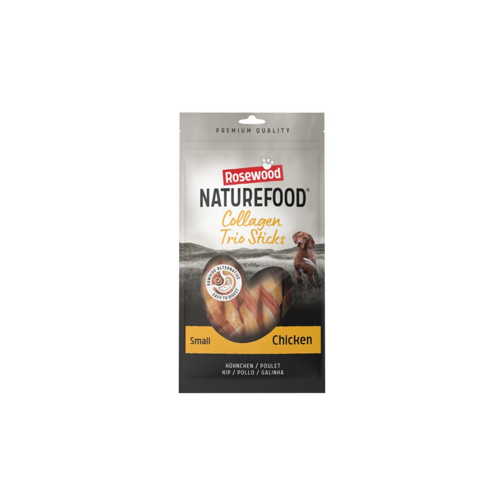 Rosewood Naturefood Hondensnack Collageen Trios Chicken S 100 gr