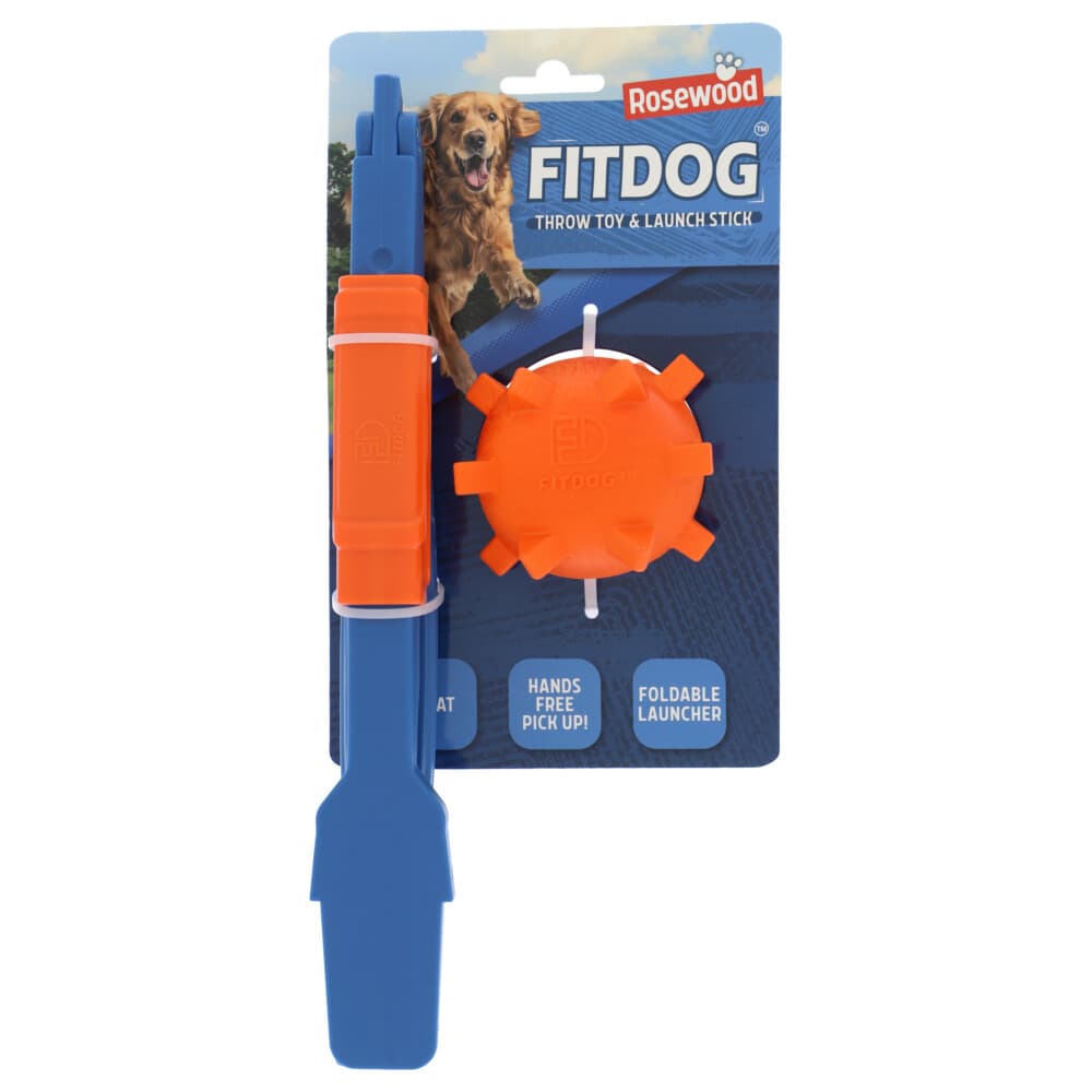 Rosewood Fitdog Ball With Launcher