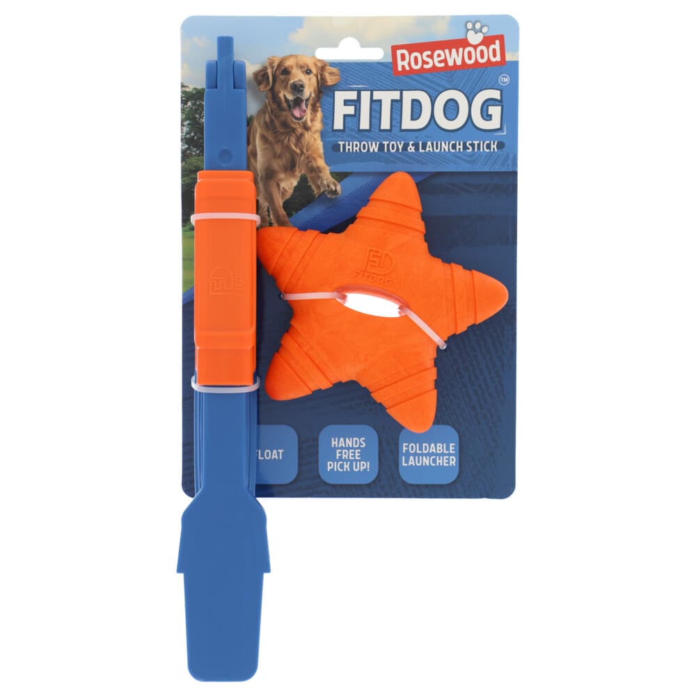 Rosewood Fitdog Star With Launcher