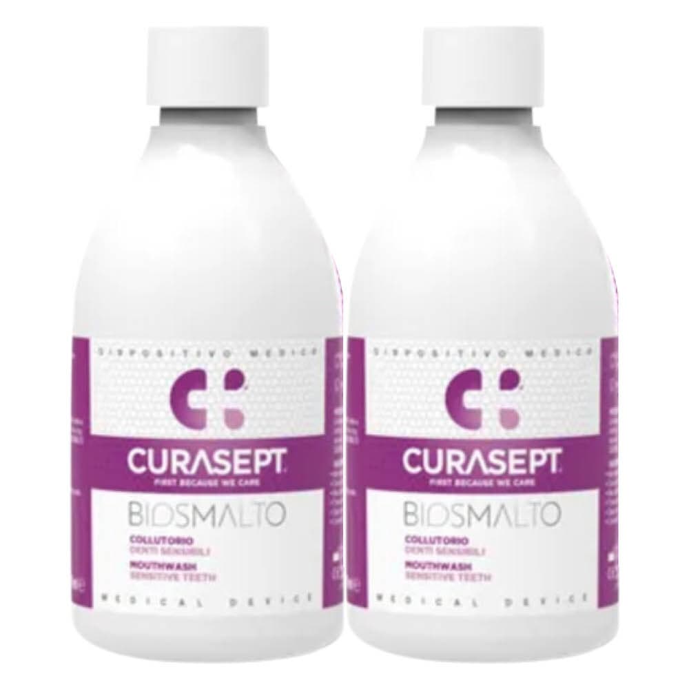 2x Curasept Mondspoelmiddel Biosmalto Gevoelige Tanden 300 ml
