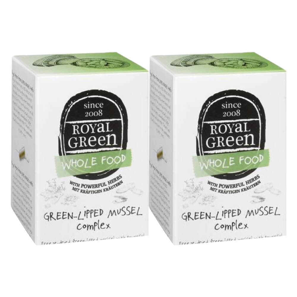 2x Royal Green Groenlipmossel Complex 60 vegacapsules
