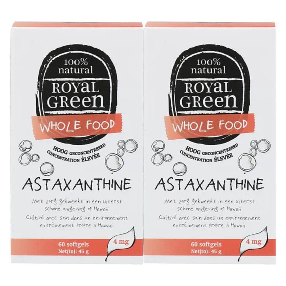 2x Royal Green Astaxantine 60 softgels