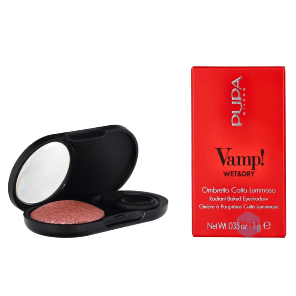 2e halve prijs: PUPA Milano Vamp! Wet&Dry Eyeshadow Eden Rose 105 1 gr